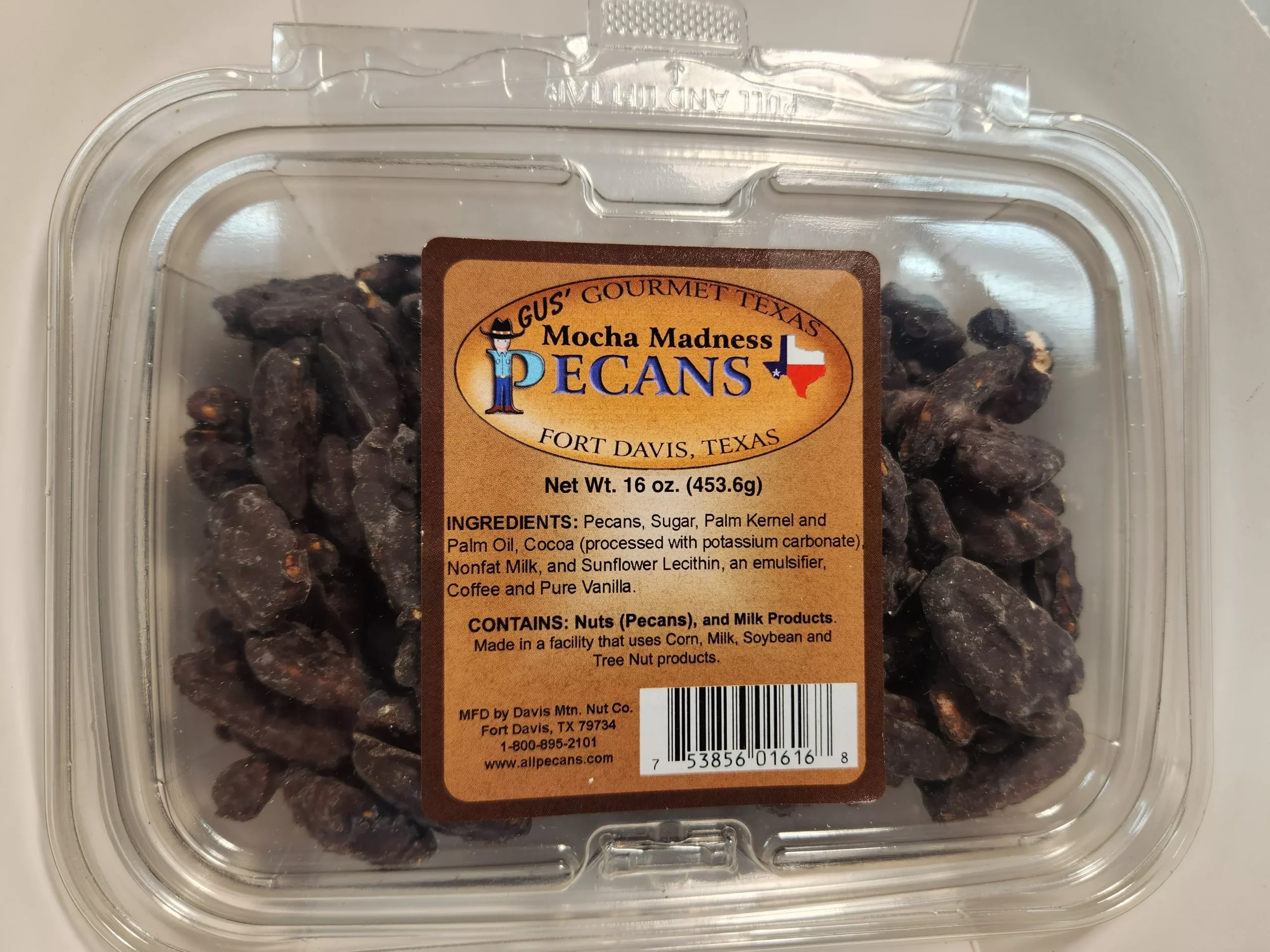 1 lb. Mocha Madness Pecans