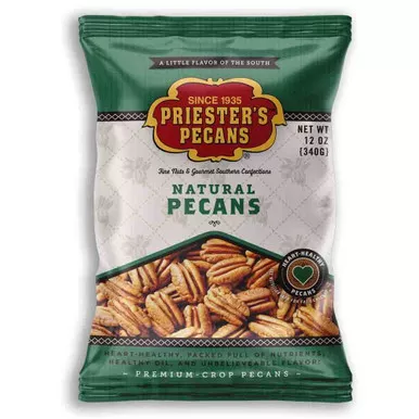12 oz. Natural Pecan Halves