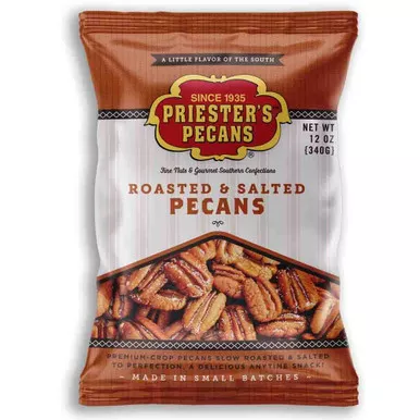 12 oz. Roasted & Salted Pecans Bag