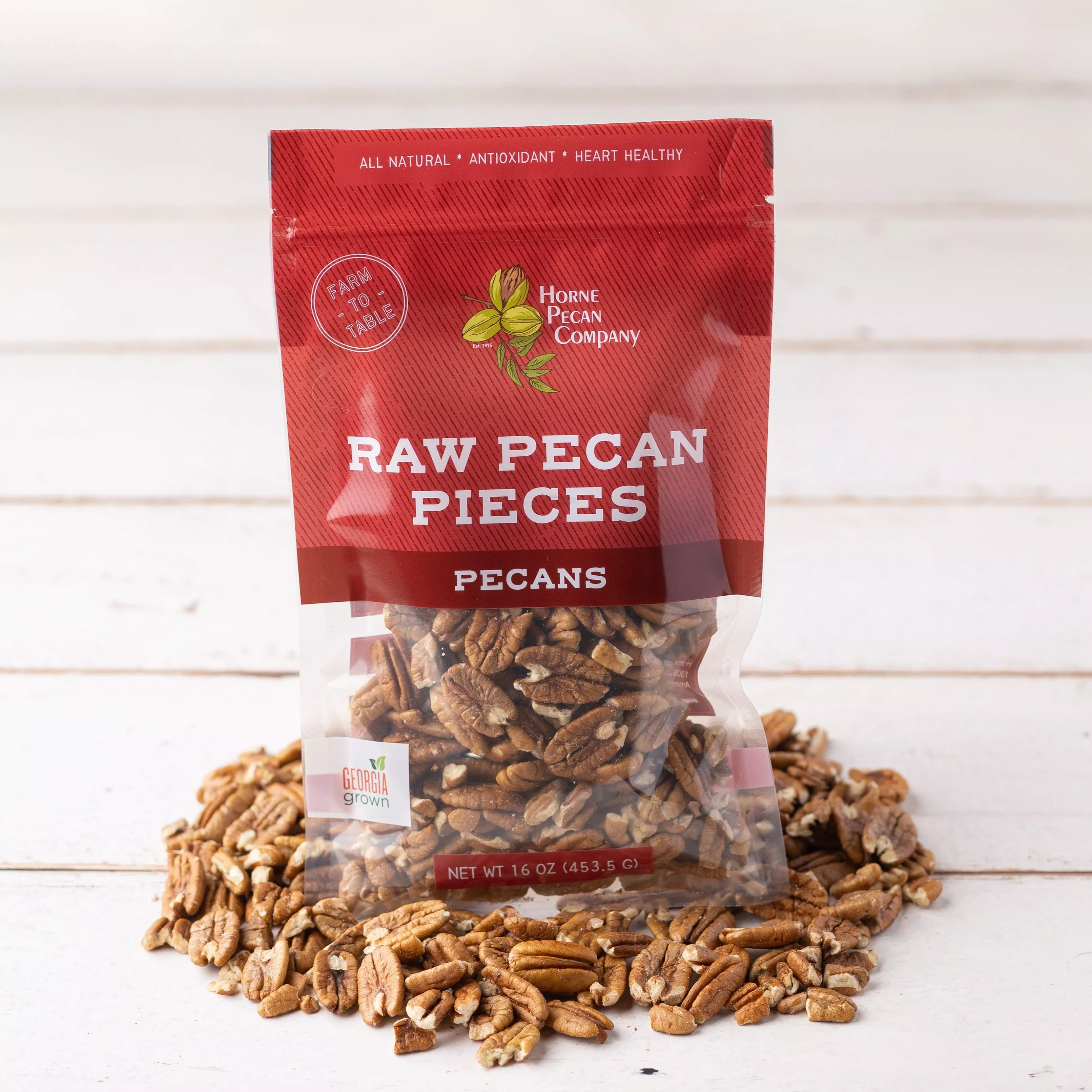 16 oz Pieces Raw Chopped