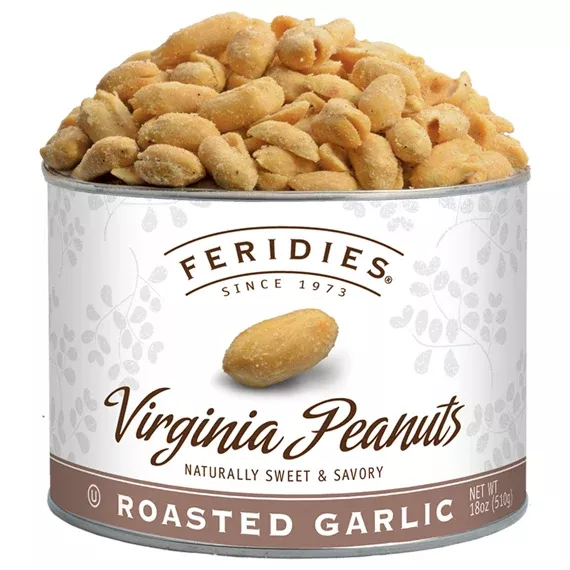 18oz Roasted Garlic Peanuts