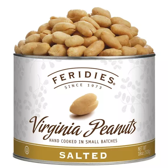 18oz Salted Virginia Peanuts
