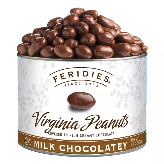 26oz Milk Chocolatey Covered Virginia Peanuts