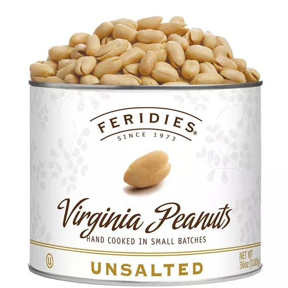 36oz Unsalted Virginia Peanuts