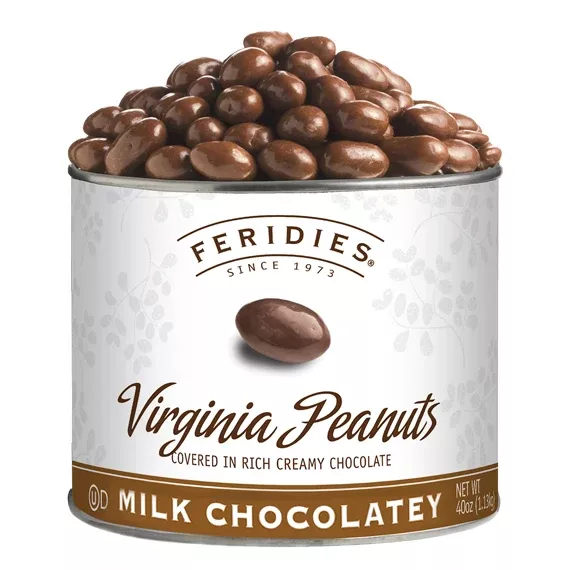 40oz Milk Chocolatey Covered Virginia Peanuts