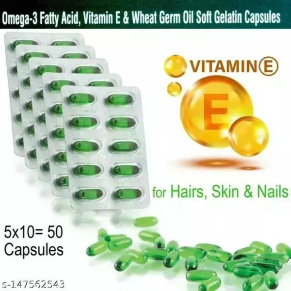 50 Ewon Vitamin E Capsules - 50 caps