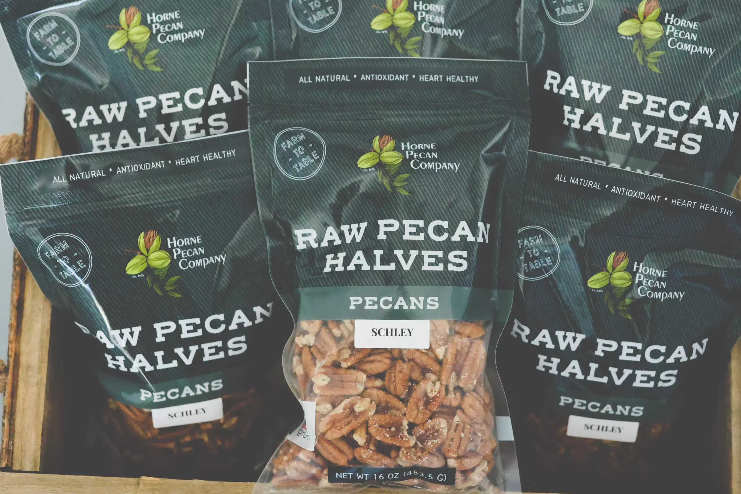 6 lb Bundle of Fancy Raw Pecan Halves –Pawnee or Schley - SOLD OUT