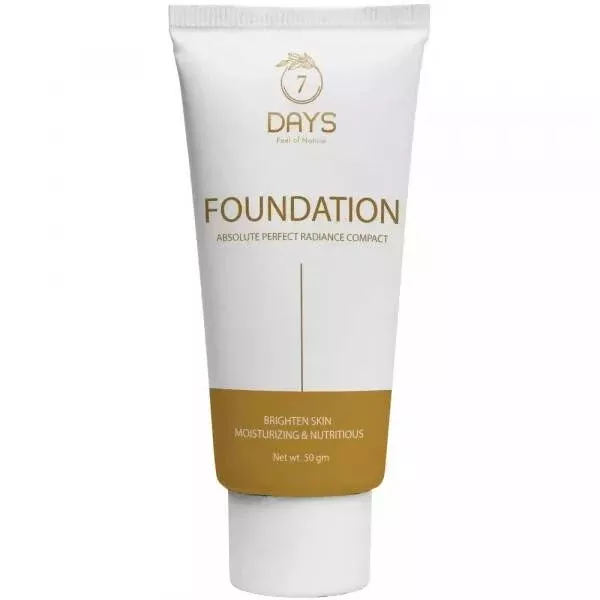 7 Days Foundation Cream for Oily Skin - 50 gm