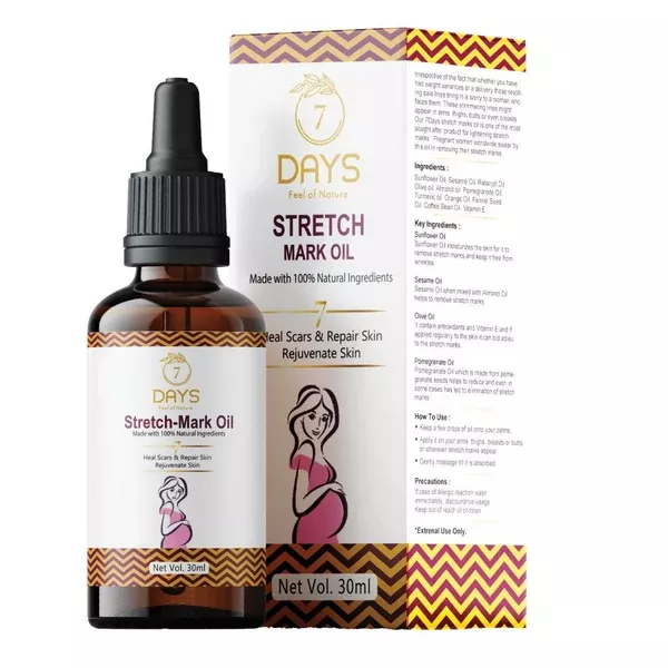 7 Days Stretch Mark Oil - 30 ml