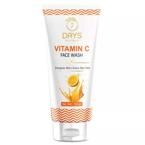7 Days Vitamin C Face Wash with Turmeric - 100 ml
