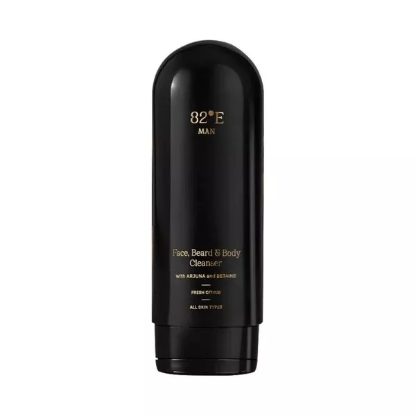 82°E By Deepika Padukone Face, Beard and Body Cleanser - Fresh Citrus - 200 ml