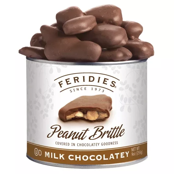 9oz Chocolatey Covered Peanut Brittle
