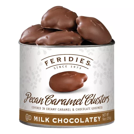 9oz Milk Chocolatey Pecan Caramel Clusters