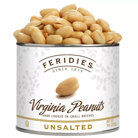 9oz Unsalted Virginia Peanuts