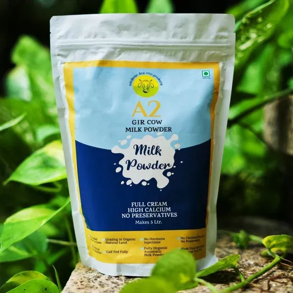 A2 Organics A2 Gir Cow Milk Powder - 500 gm