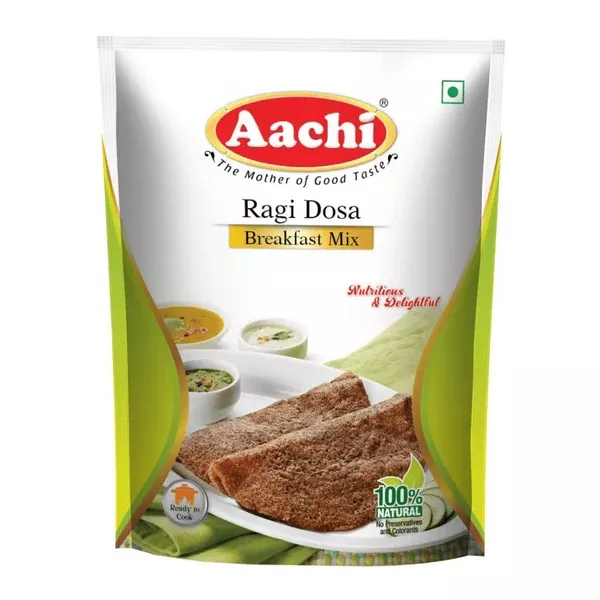 Aachi Ragi Dosa Breakfast Mix - 200 gm - Pack of 2
