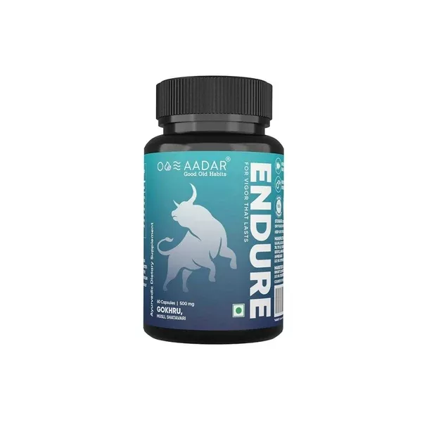 Aadar Endure 500mg Capsules - 60 caps