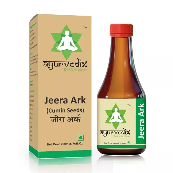 Ayurvedix Jeera Ark - 200 ml - Pack of 1