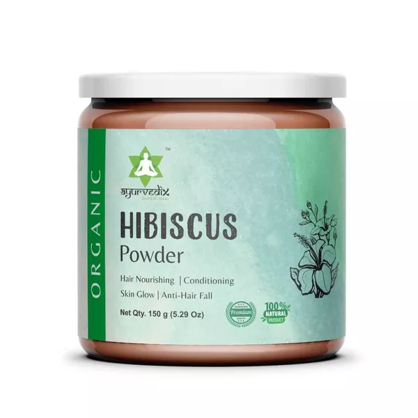 Ayurvedix Organic Hibiscus Flower Powder - 150 gm
