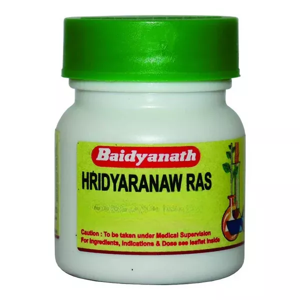 Baidyanath Hridyaranaw Ras - 80 Tablets