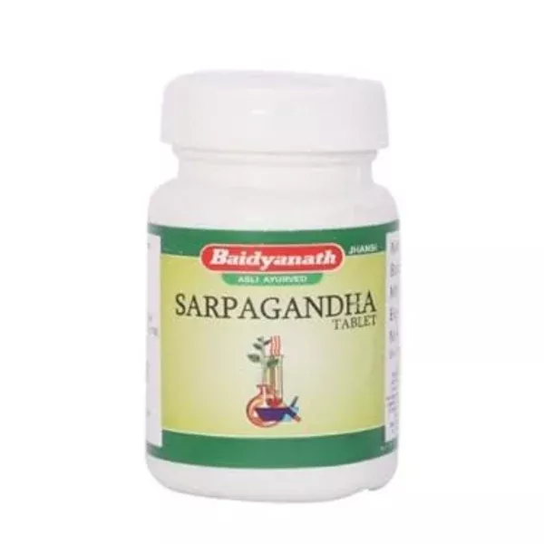Baidyanath Jhansi Sarpagandha 50 Tabs - 50 tabs