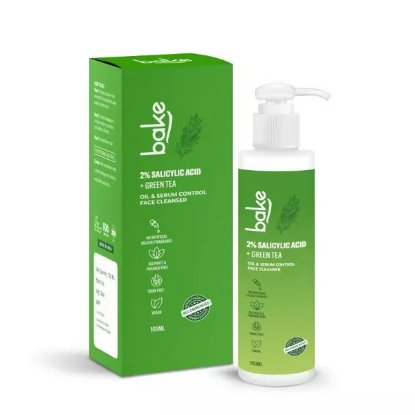 Bake 2% Salicylic Acid Face Cleanser - 100 ml