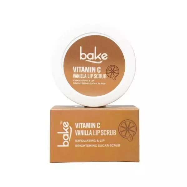 Bake Vitamin C Vanilla Lip Exfoliating & Lightening Scrub - 25 gm