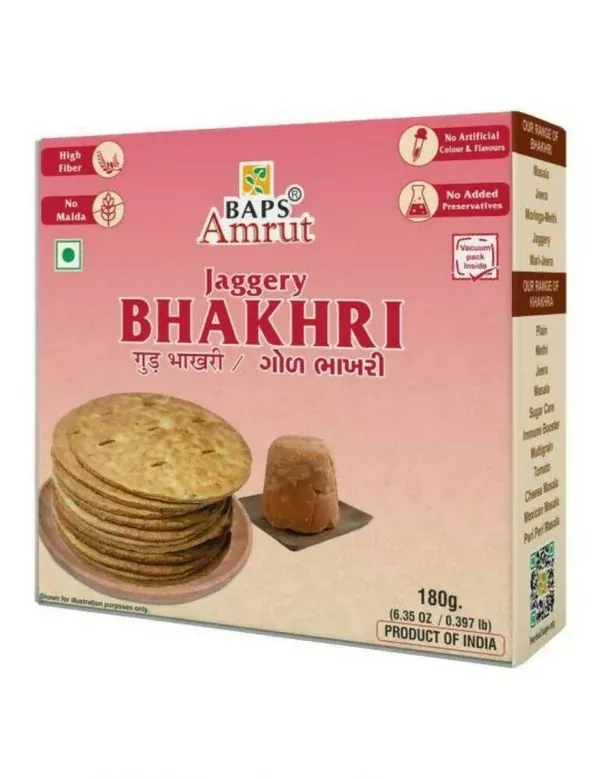 Baps Amrut Bhakhri Jaggery - 180 gm