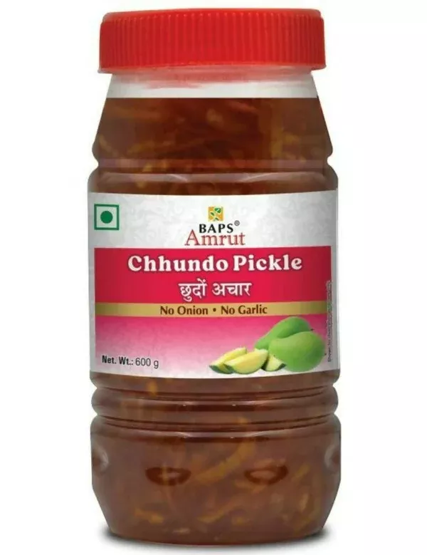 Baps Amrut Chhundo Pickle - 600 gm