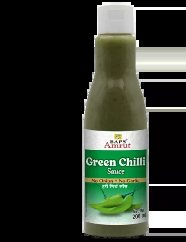 Baps Amrut Green Chilli Sauce - 200 ml