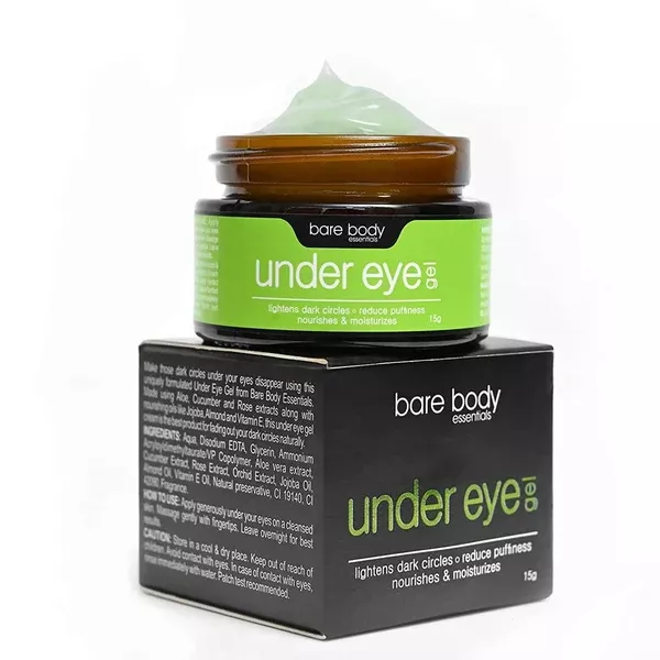 Bare Body Essentials Under Eye Gel - 15 gm