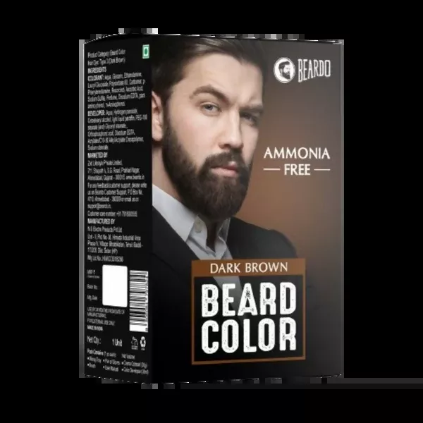 Beardo Beard Color Dark Brown - 60 ml