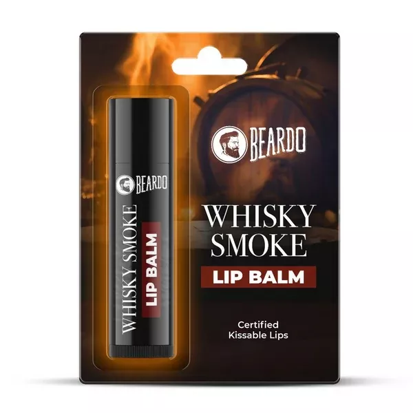 Beardo Whisky Smoke Lip Balm - 4 gm
