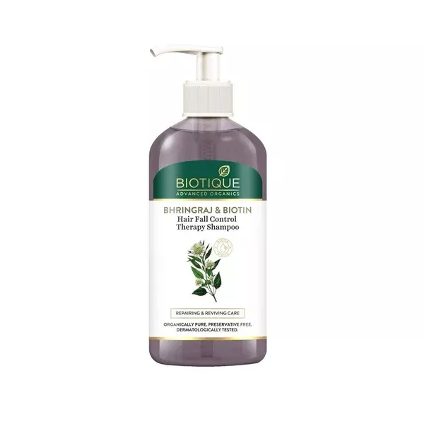 Biotique Bhringraj & Biotin Hair Fall Control Therapy Shampoo - 300 ml