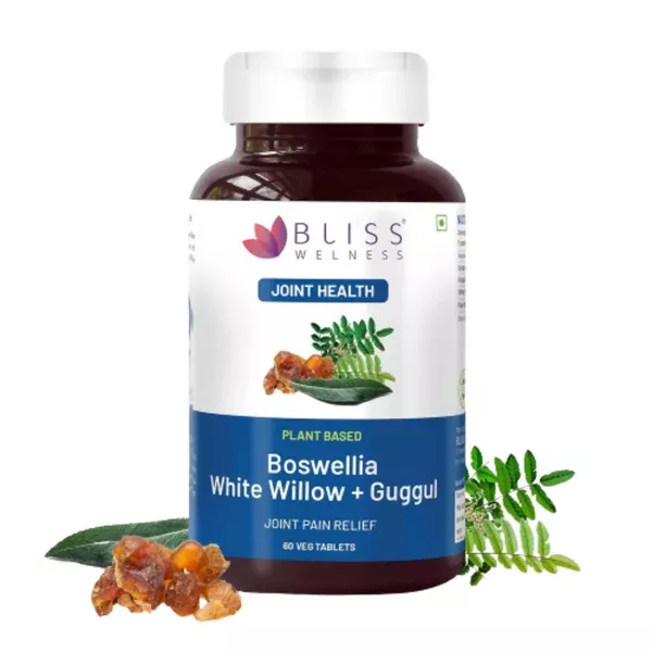 Bliss Welness Boswellia White Willow Tablets - 60 tabs