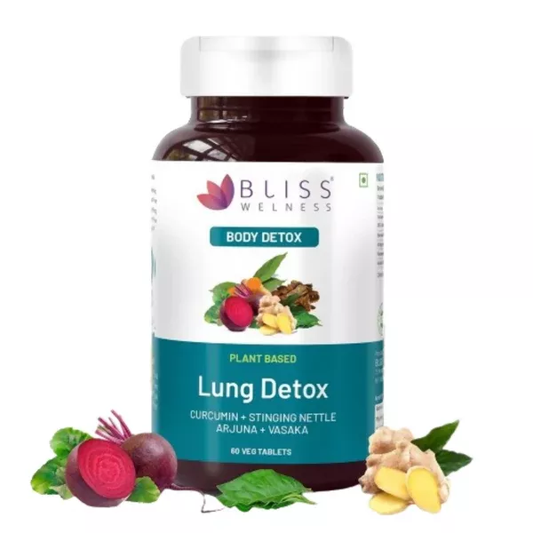 Bliss Welness Lung Detox Tablets - 60 tabs