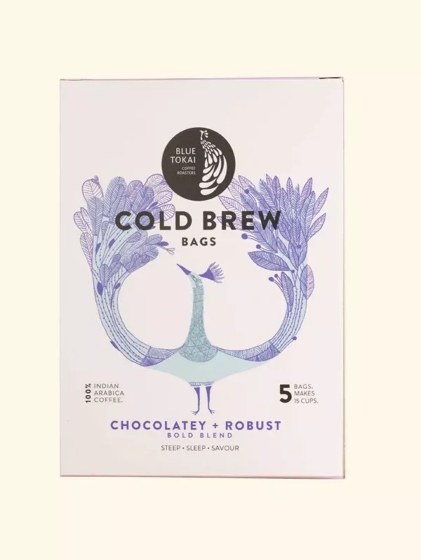 Blue Tokai Cold Brew Bags - Bold Blend - 5 Bags