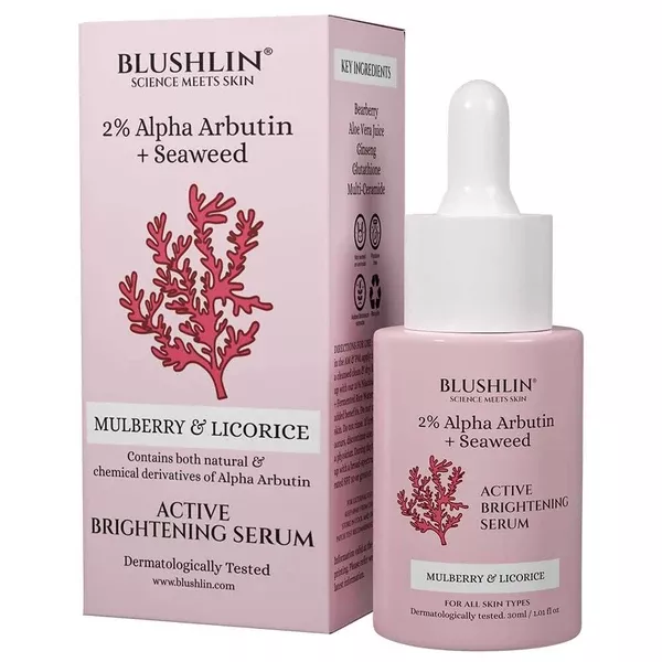 Blushlin 2% Alpha Arbutin Face Serum - 30 ml