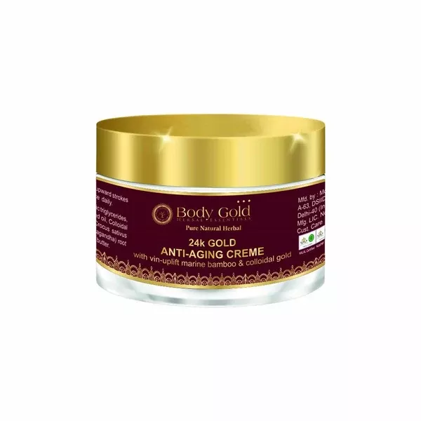 Body Gold 24 K Gold Anti-Aging Creme - 50 gm