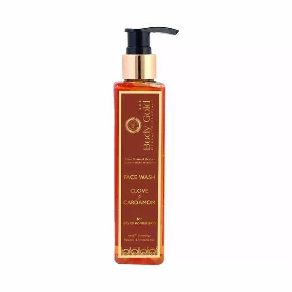 Body Gold Face Wash Clove & Cardamom - 200 ml