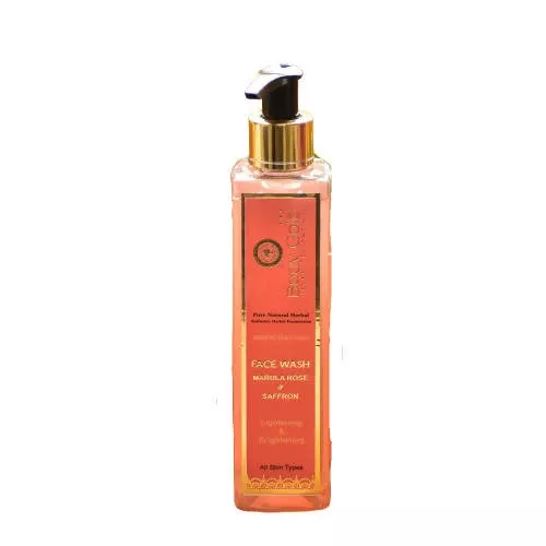 Body Gold Marula Rose & Saffron Face Wash - 200 ml