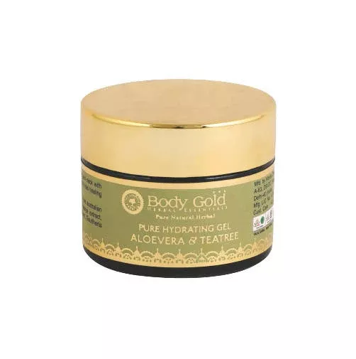 Body Gold Pure Hydrating Gel - Aloe Vera & Tea Tree - 50 gm