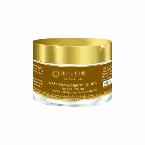 Body Gold Rasa-Shata Dhauta Ghrita - 50 gm