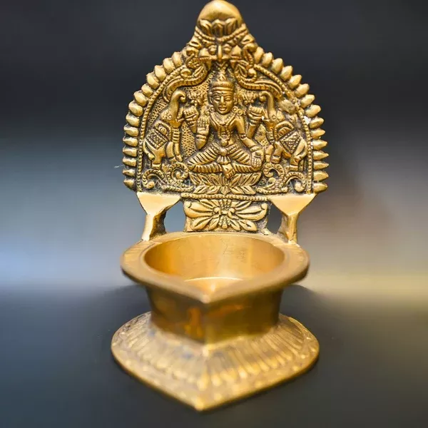 Brass Kamakshi Diya