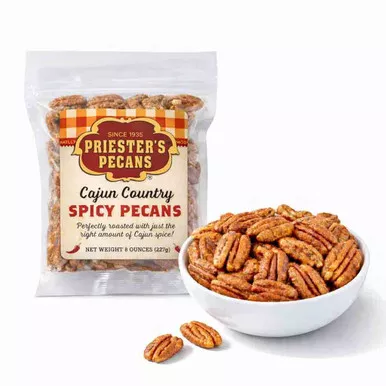 Cajun Country Spicy Pecans - 8 oz. Bag