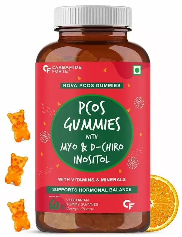 Carbamide Forte PCOS Gummies - 60 gummies
