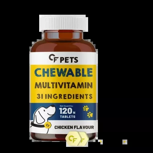 Carbamide Forte Pets Chewable Multivitamin Tablets - 120 tabs