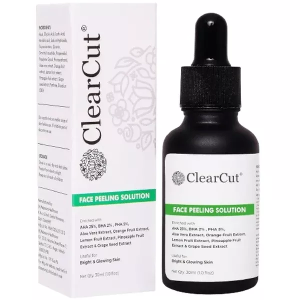 ClearCut Face Peeling solution Face Serum - 30 ml