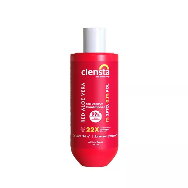 Clensta Red Aloe Vera Anti-Dandruff Conditioner - 250 ml