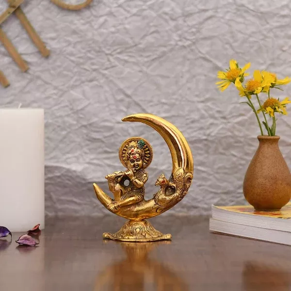 Collectible India Baby Krishna Idol